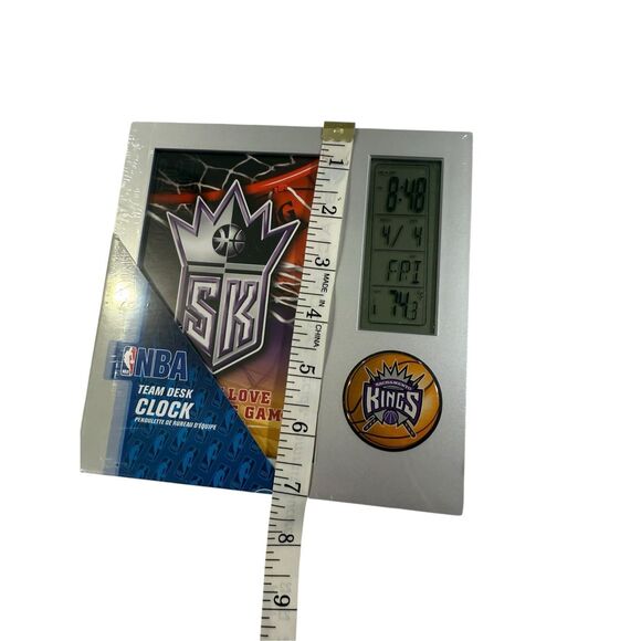 Sacramento Kings WinCraft Sports Team Desk Clock Digital clock NEW - Picture 2 of 4